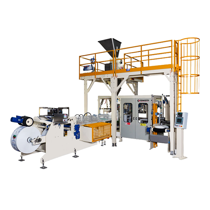 Ensacheuse sacs préfabriqués modèle STARPACK de Concetti
