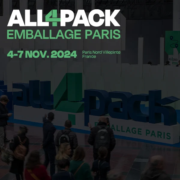Retrouvez-nous au ALL4PACK – EMBALLAGE Paris 2024