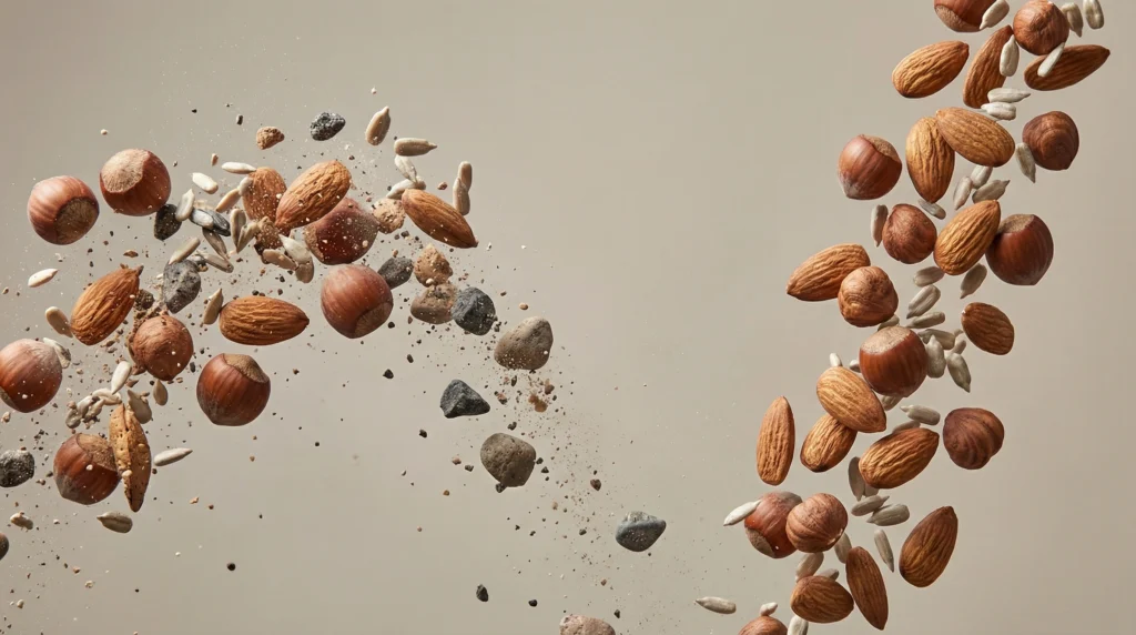 Nettoyage et épierrage de fruits secs et graines avec Brovind