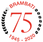 Logo des 75 ans de Brambati